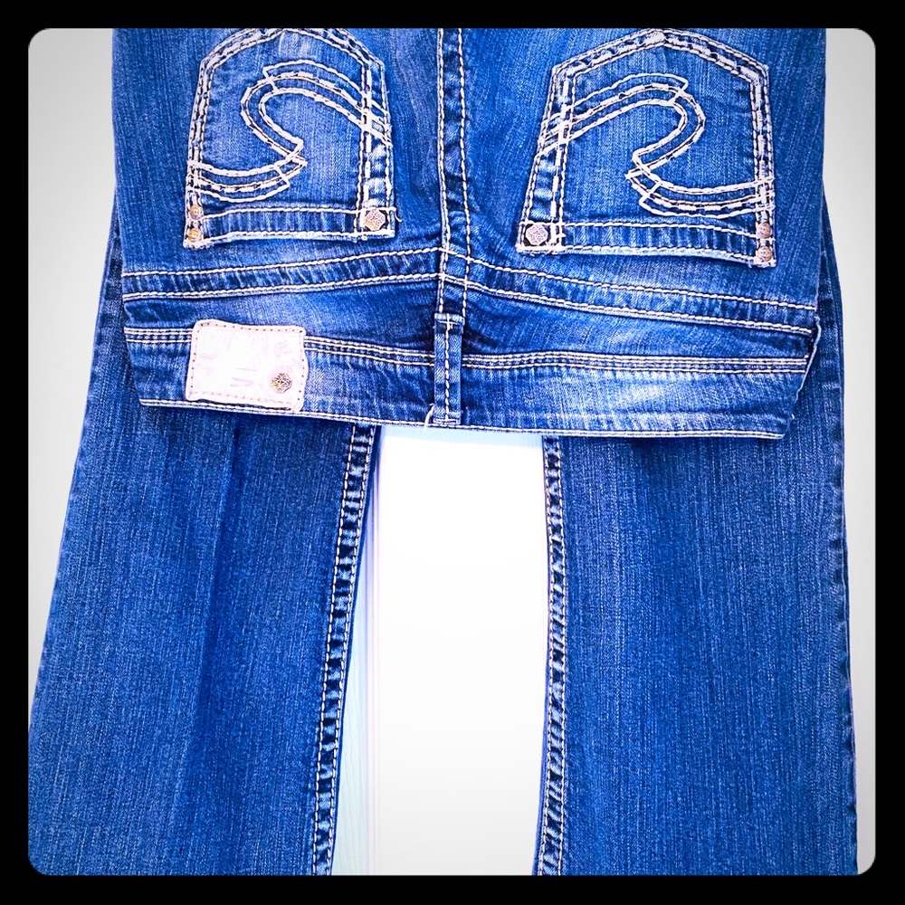 Silver jeans